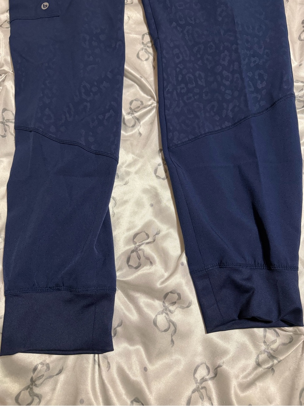 Barco Uniforms Women’s Indigo Mystic Cheetah Joggers - Picture 3 of 6